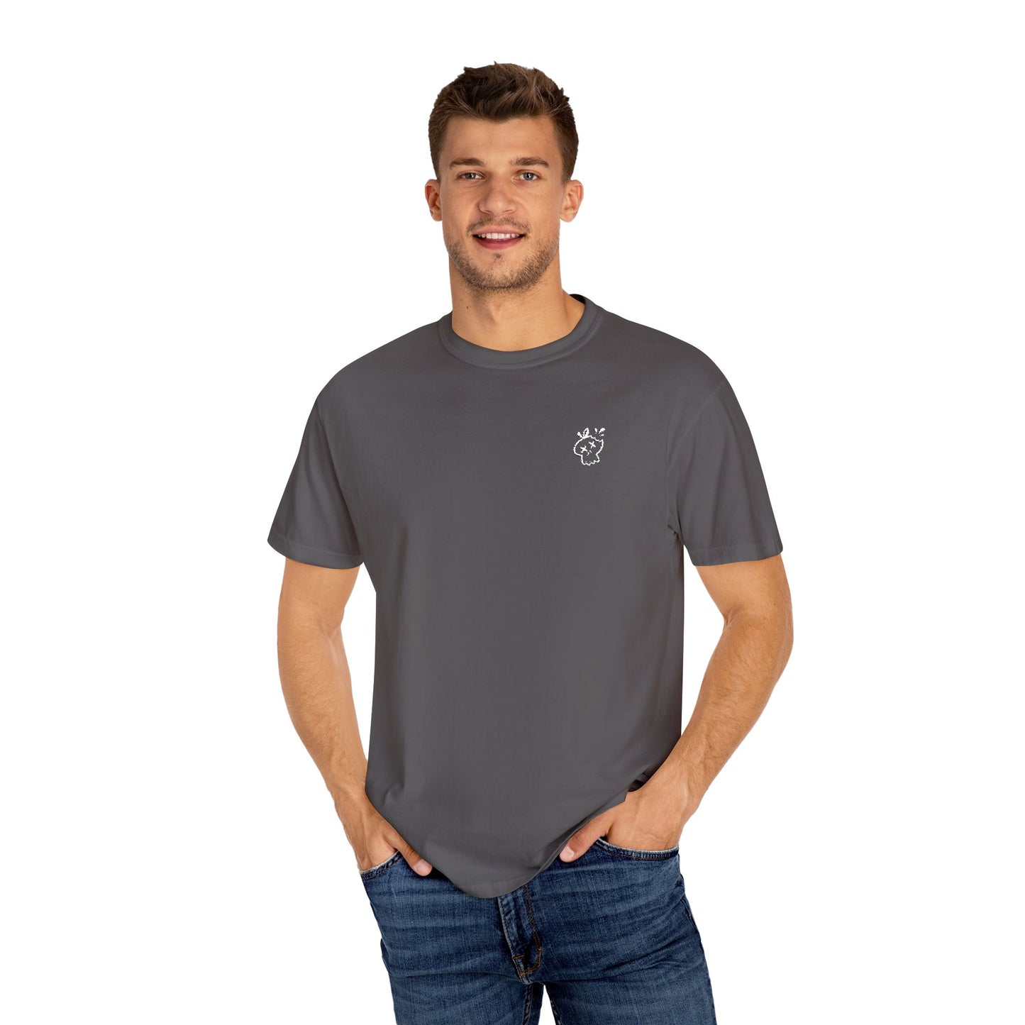 Bad Apple Toys Skull T-shirt- (Embroidered)