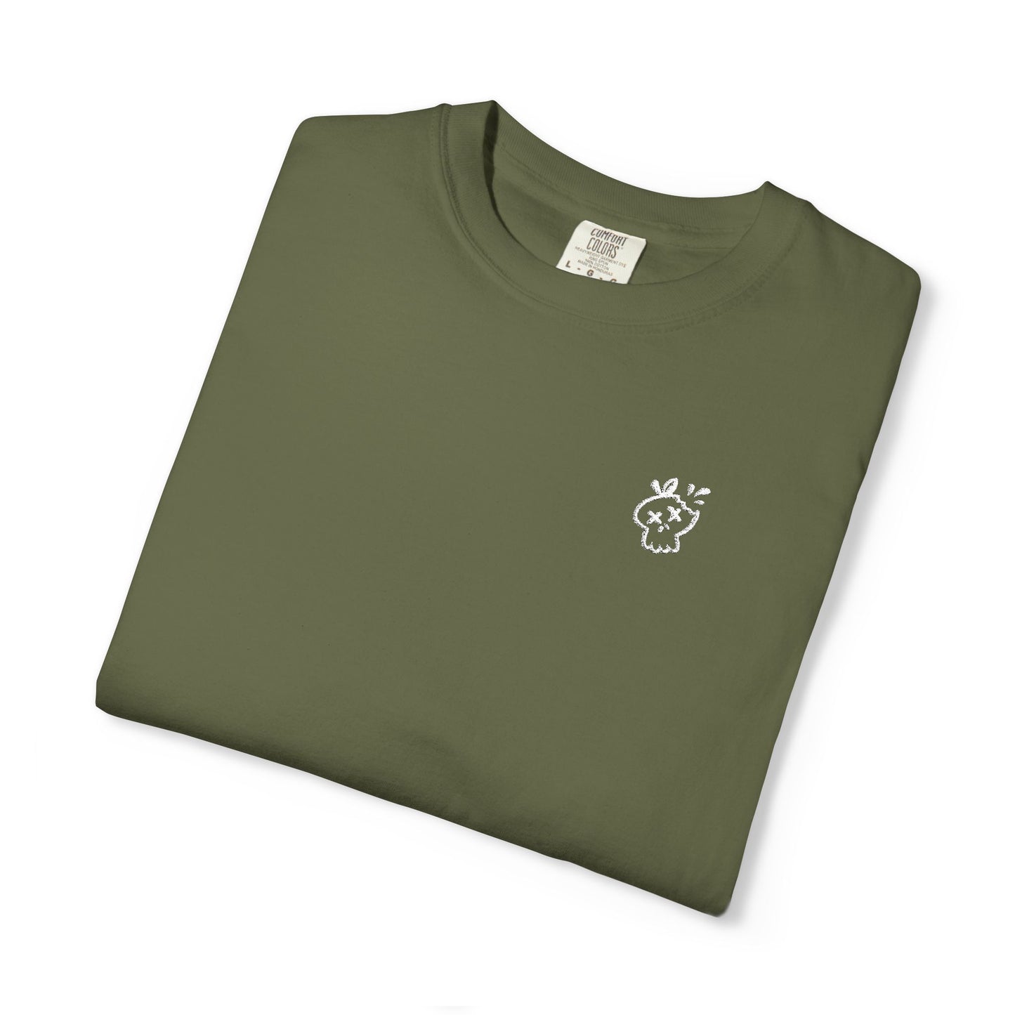 Bad Apple Toys Skull T-shirt- (Embroidered)