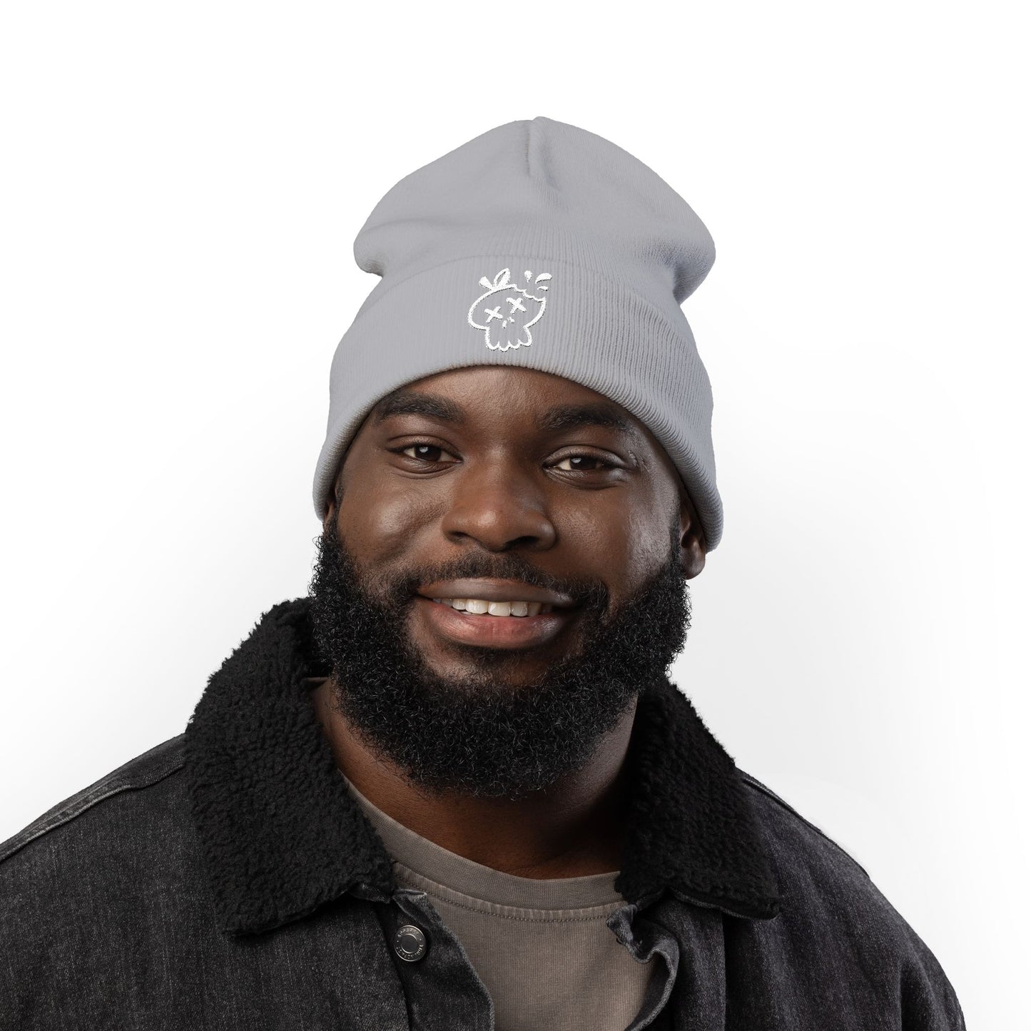 Bad Apple Toys Skull Beanie (Embroidered)