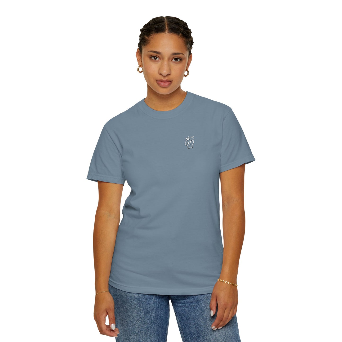 Bad Apple Toys Skull T-shirt- (Embroidered)