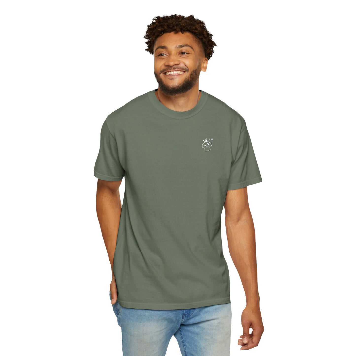 Bad Apple Toys Skull T-shirt- (Embroidered)